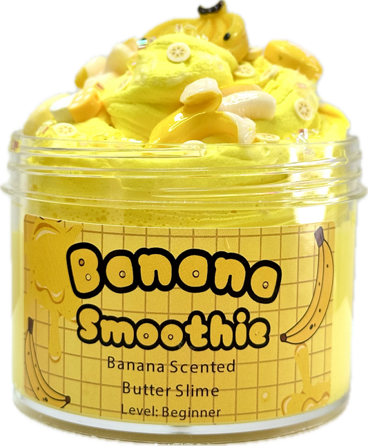 Banana Smoothie Slime | Slime Lab