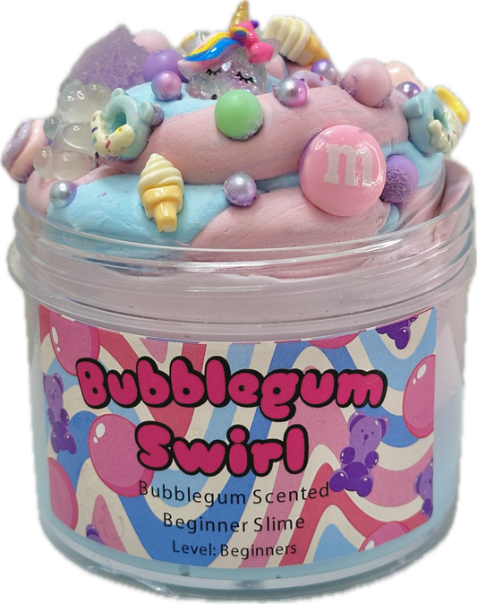 Bubblegum Swirl Slime | Slime Lab